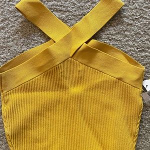 Sculpt Knit Criss Cross Tank